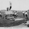 Vaulting Horse, Featherbed Sport Antique Postcard (T3265)