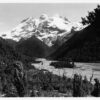 Cerro Tronador Argentina Scenic View Real Photo Antique Postcard (J34004)