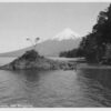 Volcan Osorno Chile Isla Margarita Scenic Real Photo Antique Postcard (K4078)