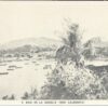 New Caledonia bird's eye view of the area antique NOT USED postcard (Y1978)