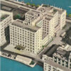 F4679 Japan, Osaka Hotel Postcard