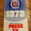 1979 Detroit Tigers Vintage Baseball MLB Press TV Radio Media Guide (L1801)
