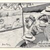 Rowers Sports Artist Signed Antique Postcard (J29561)