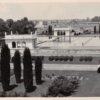 Pakistan Gardens Pond Palace Scene Real Photo Antique Postcard (J29701)