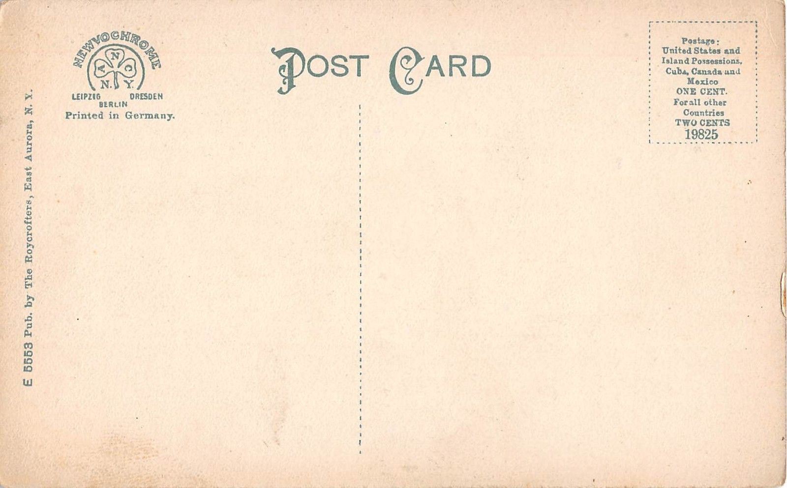 East Aurora New York Roycrofters Power House Antique Postcard (J9349) - Image 2