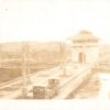 Panama Canal Locks Real Photo Antique Postcard (J28437)