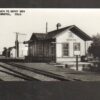 1 Train Photo Station Postcard Bristol, CO (Lot K9050)