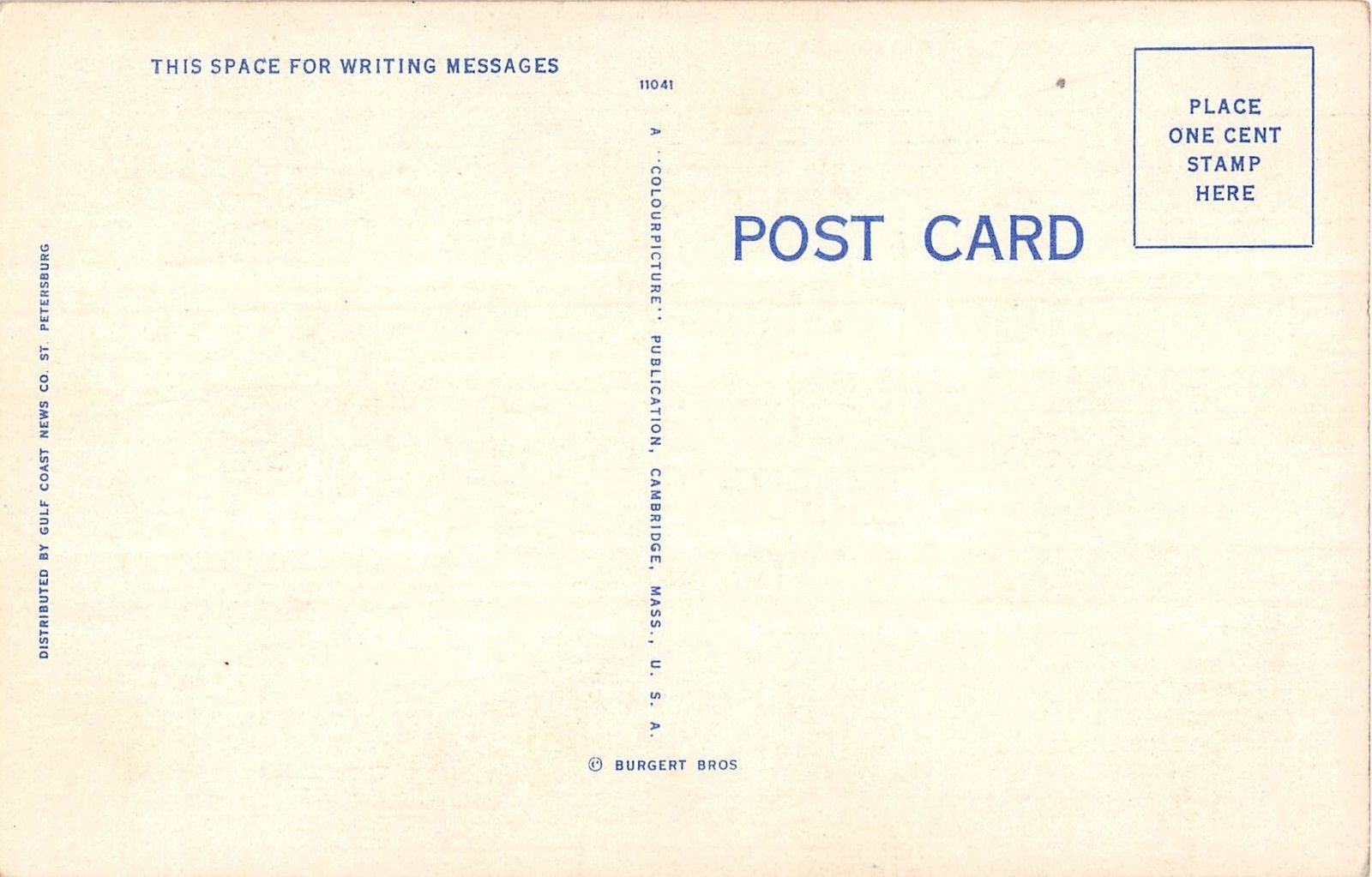 St. Petersburg Florida Albert Whitted Municipal Airport Antique Postcard V15903 - Image 2