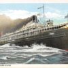 Steamer Eastern States in Unspecified Water view from Ocean antique pc V5112
