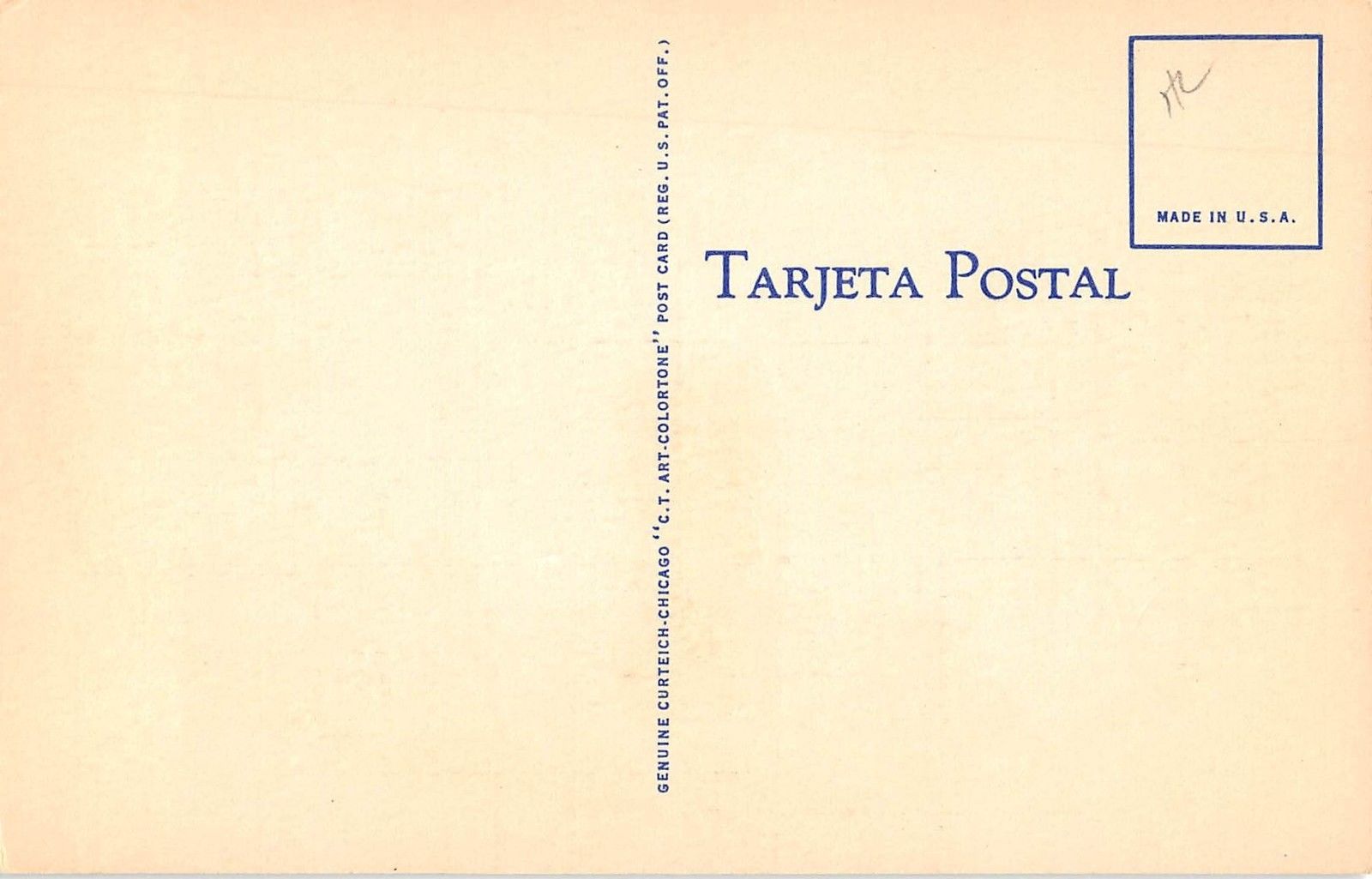 Caracas Venezuela Colegio de La Salle Linen Antique Postcard (J27251) - Image 2