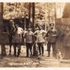 German Sergeants Military Dog Real Photo Antique Postcard (J27318)