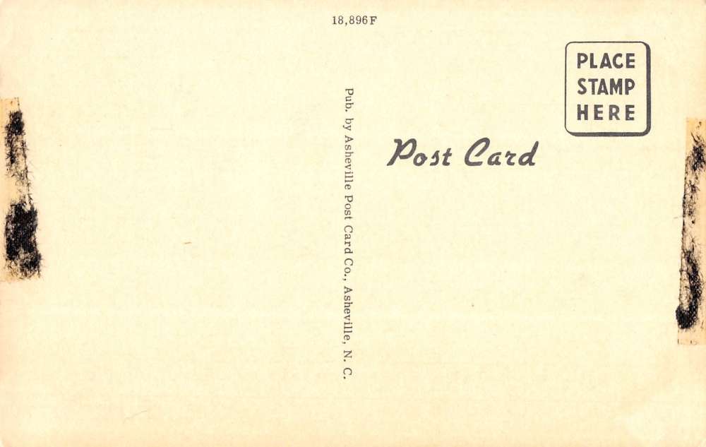 Asheville North Carolina Tingles Too Cafe Multiview Linen Antique PC K24033 - Image 2