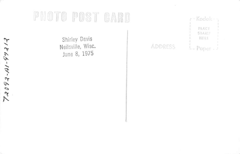 Ashland Mississippi Benton Court House Exterior Real Photo Antique PC K24521 - Image 2