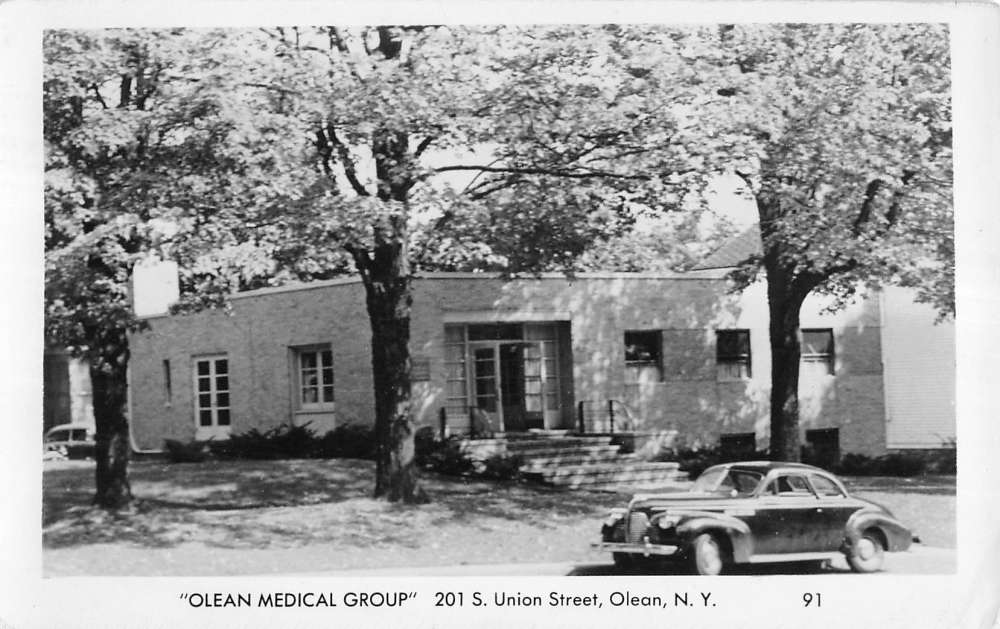 Olean New York Medical Group Building Real Photo Antique Postcard K10962 - Image 3