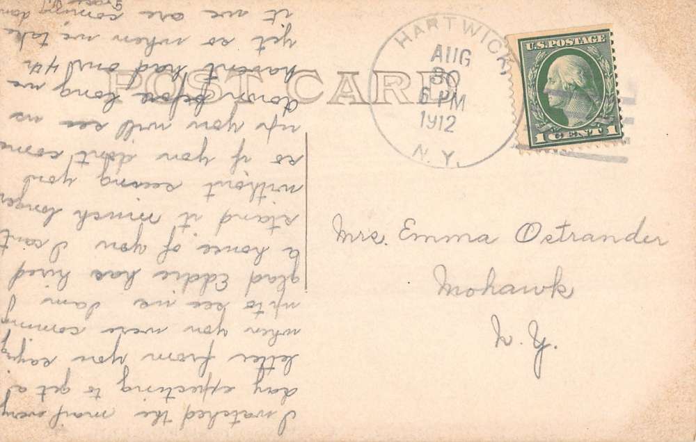 Oneonta New York State Normal School Real Photo Antique Postcard K10901 - Image 2