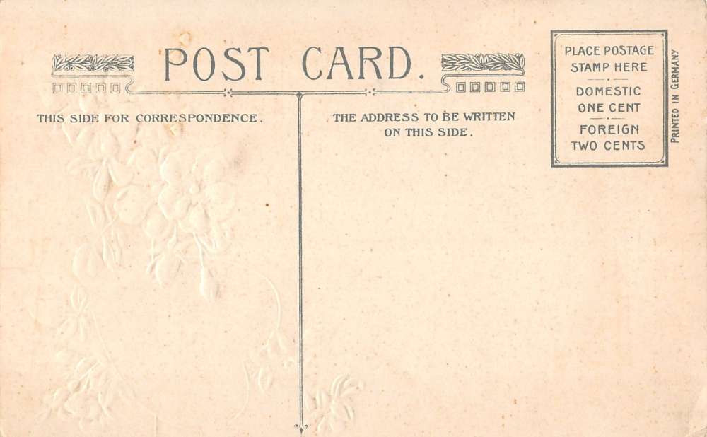 Winsch Valentines Token Of love Old Fashioned Woman Antique Postcard K11054 - Image 2