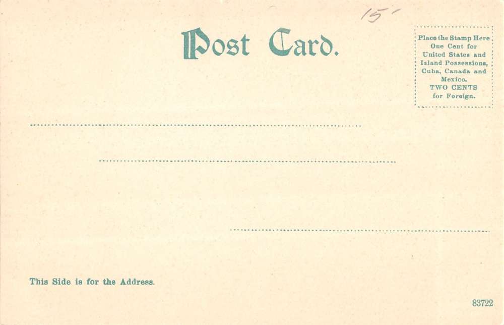 Whitefield New Hampshire Main Street Scene Antique Postcard K11159 - Image 2