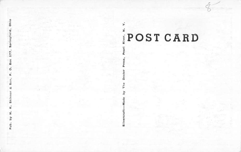 Washington Ohio Court House Public Square Antique Postcard K15260 - Image 2