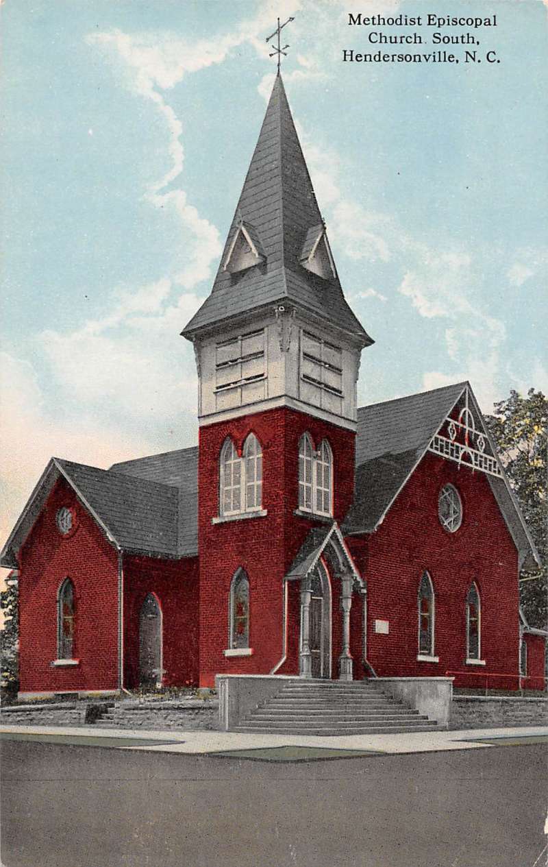 Hendersonville North Carolina Methodist Episcopal Church South pc Z13434 - Image 3