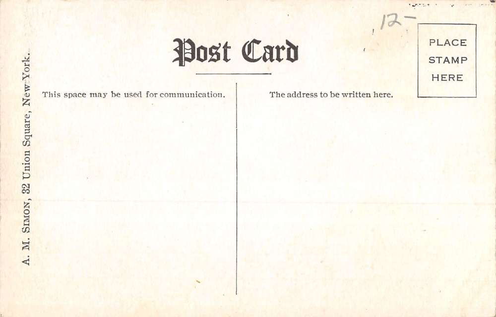 Ashuelot New Hampshire Woolen Company Birdseye View Antique Postcard K18131 - Image 2