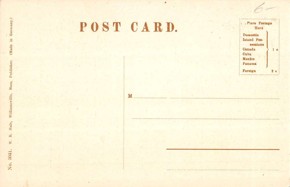 Winchendon Massachusetts Monadnock Birdseye View Antique Postcard K18147 - Image 2