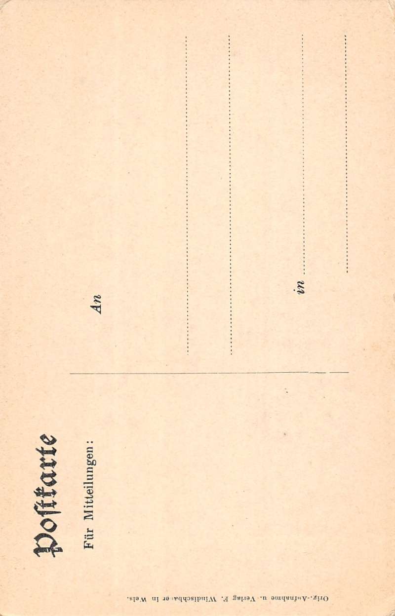 Grunau Weg Zum Almsee Germany Antique Postcard L888 - Image 2