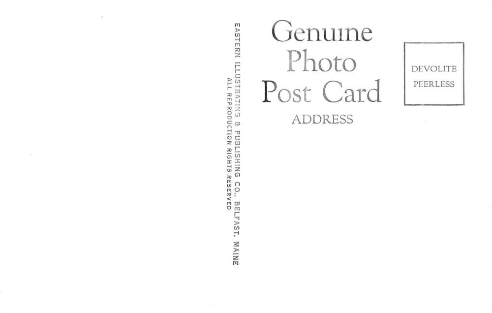 Schoharie New York Old Stone Church Real Photo Antique Postcard K19038 - Image 2