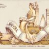 hudson fulton celebration commission float of new york empire state Antique Postcard L3587