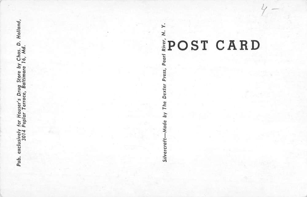 church emmitsburg maryland Antique Postcard L3617 - Image 2