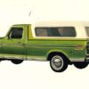 1974 Ford Pickup Sedan Ranger XLT Vintage Postcard K33695