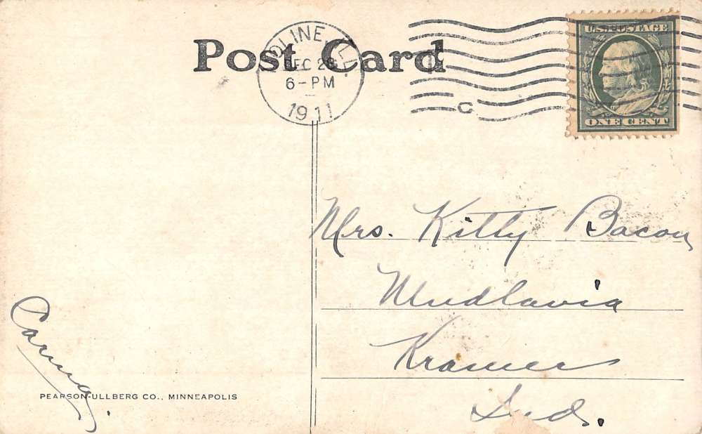 Rock Island Illinois Watch Tower River Scene Antique Postcard K34309 - Image 2