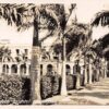 Cristobal Colon Panama approach to Hotel Washington real photo pc Y15556
