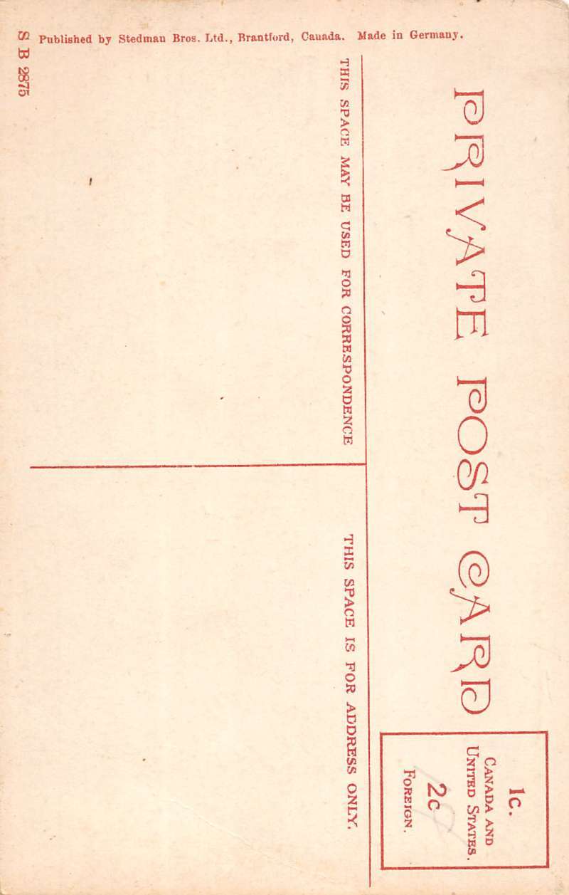 general view of kentville Nova Scotia canada L4515 antique postcard - Image 2