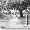 carlsbad hotel patio california L4852 antique postcard