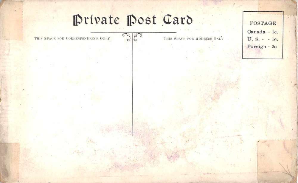 Toronto Canada Walker House Advertising Antique Postcard J54546 - Image 2