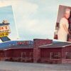 Oneonta New York Brooks House of Bar B Q Vintage Postcard J54904