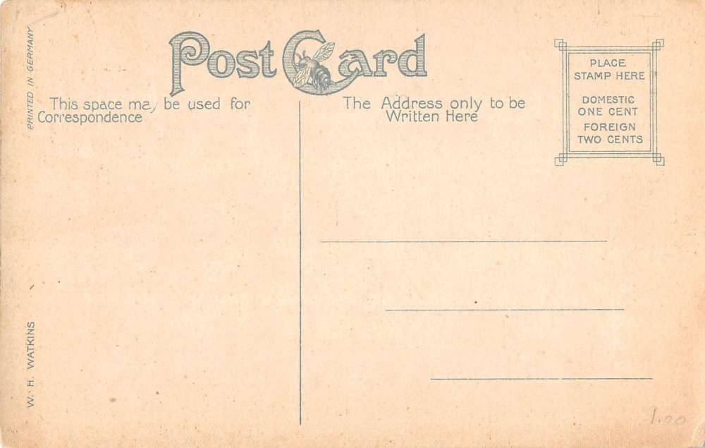 Winston Salem North Carolina Home Moravian Church Antique Postcard K38802 - Image 2
