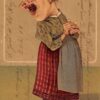 PFB Elder Woman Laughing Antique Postcard K40073