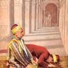 Musselmen Praying Muslims Religious Antique Postcard J55992