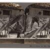 Peking China Chinese Saw Mill Antique Stereoview J56495
