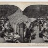 Java Indonesia Country Market Scene Antique Stereoview J56499