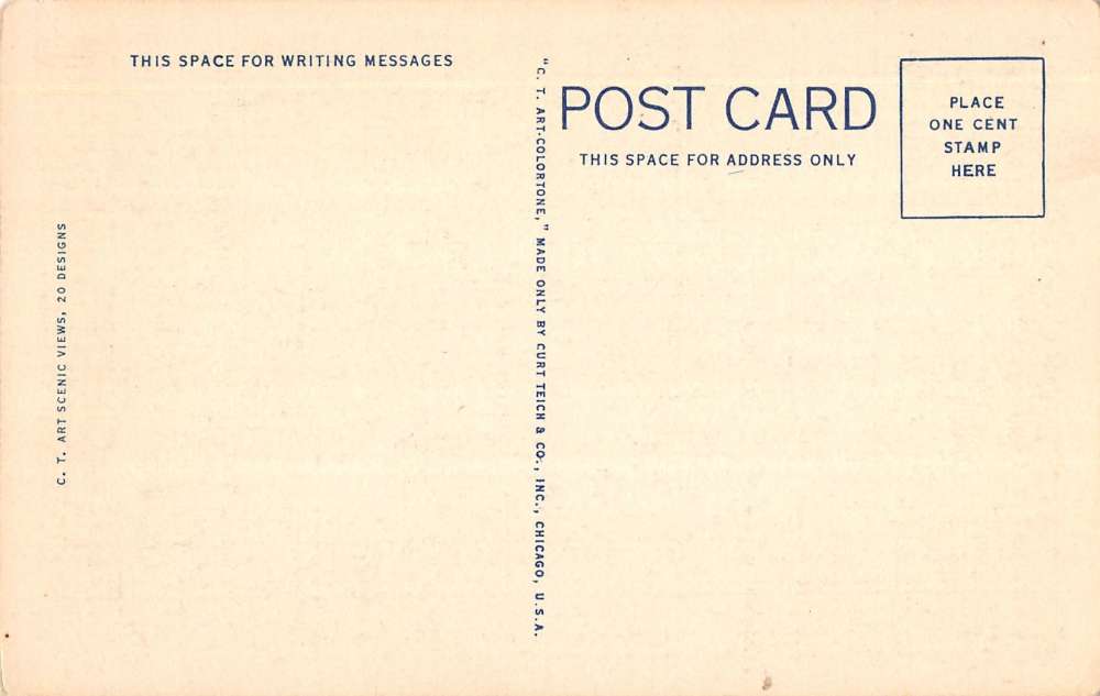 Greenup Illinois Autumn Road Way Greeting Antique Postcard K41253 - Image 2