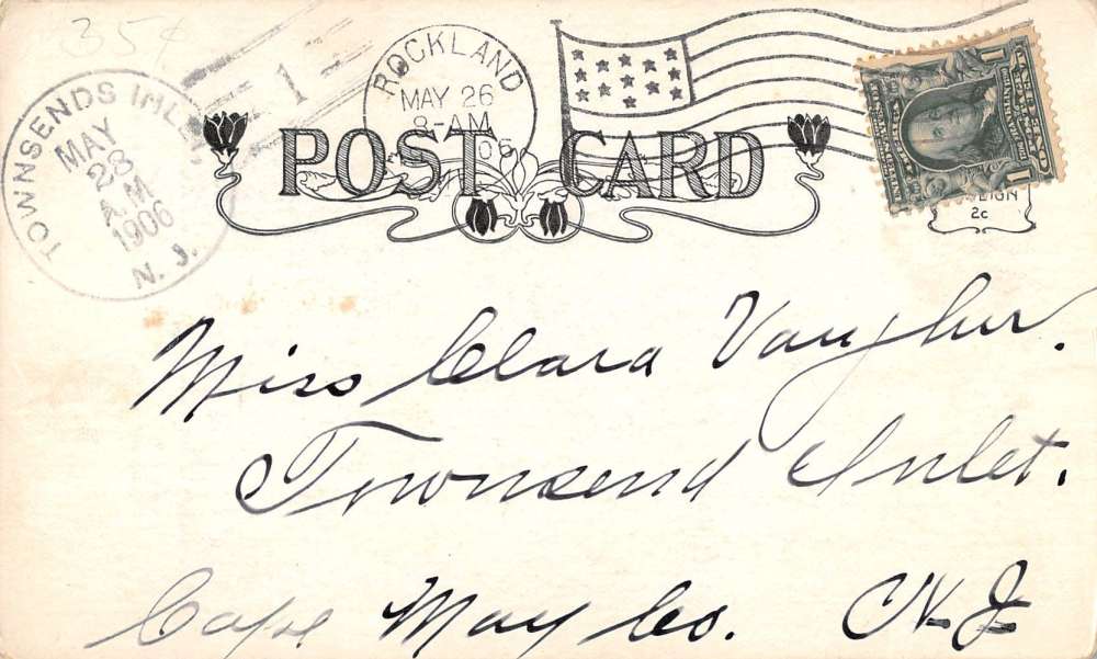 Thomaston Maine Knox Home Montpelier Horse Carriage Antique Postcard K41345 - Image 2