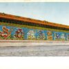 Group Of 9 China Palace Sculpture Monument Antique Postcards K43709