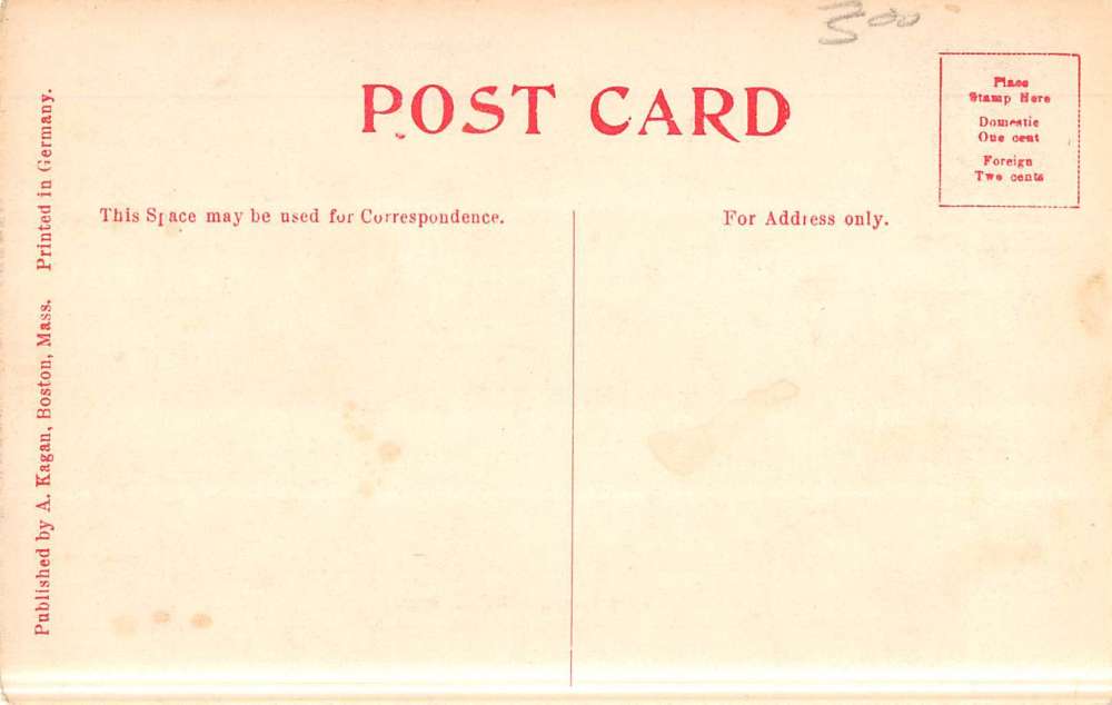 Danvers Massachusetts Old Berry Tavern Street View Antique Postcard K45954 - Image 2