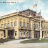 San Juan Puerto Rico Casino Exterior Street View Antique Postcard K46665