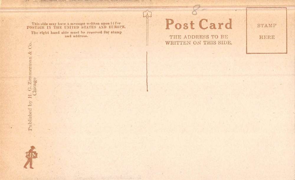 Marietta Ohio Court House Street View Antique Postcard K47847 - Image 2