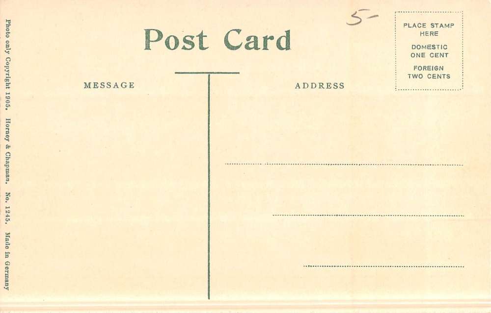 Chillicothe Ohio High School Street View Antique Postcard K48063 - Image 2