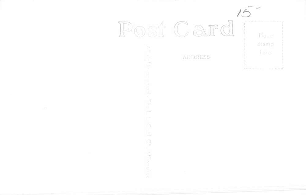 Momence Illinois Evangelical Church Real Photo Antique Postcard K48594 - Image 2