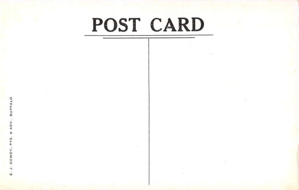 Strykersville New York Catholic Church Rectory and School Postcard J60082 - Image 2